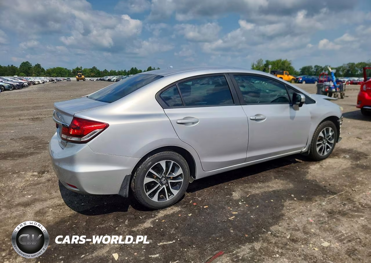 2015 Honda Civic Ex VIN:19XFB2F88FE040730 - 3