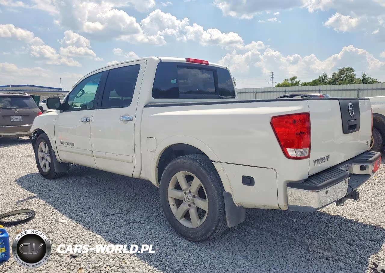 2012 Nissan Titan Sv VIN:1N6BA0ED2CN313279 - 2