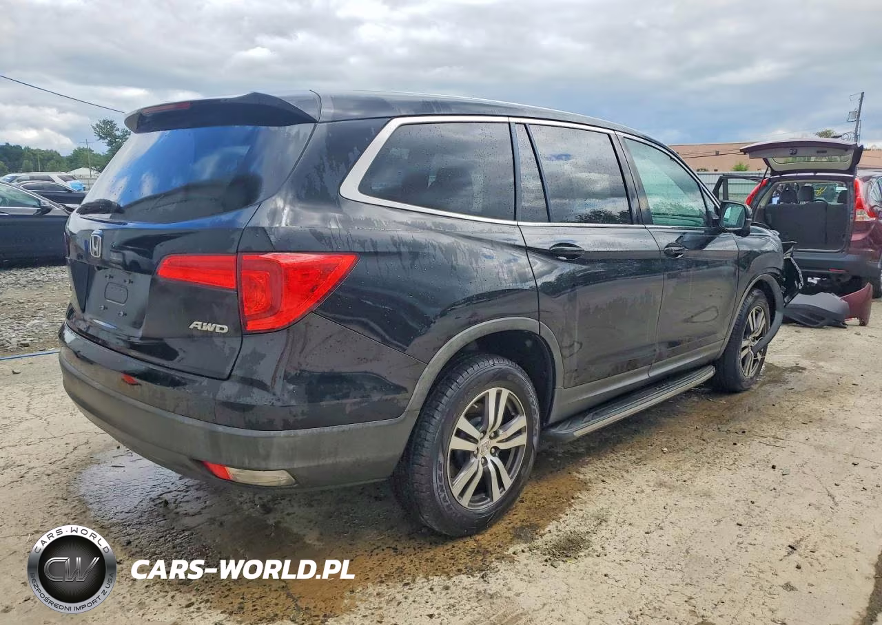 2016 Honda Pilot Exl VIN:5FNYF6H67GB097240 - 3
