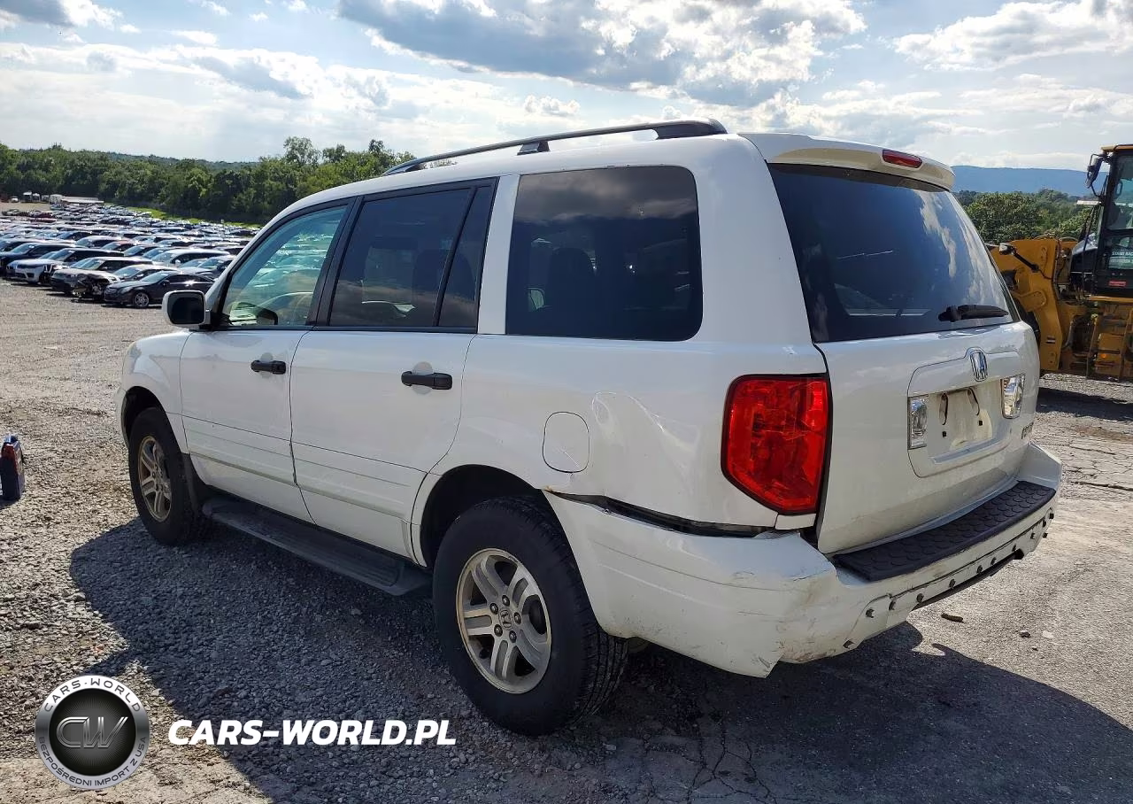 2003 Honda Pilot Exl VIN:2HKYF18623H579919 - 2