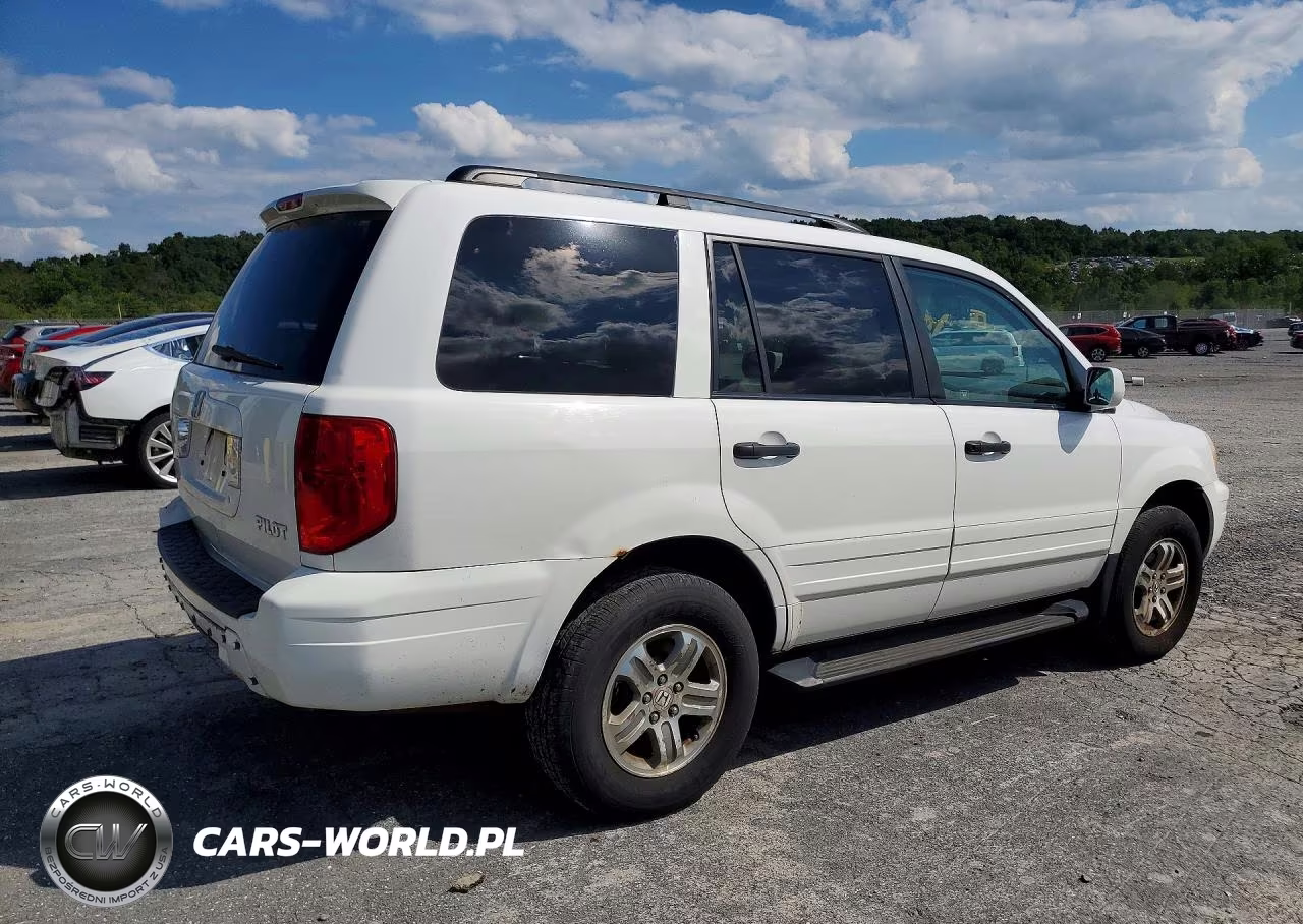 2003 Honda Pilot Exl VIN:2HKYF18623H579919 - 3