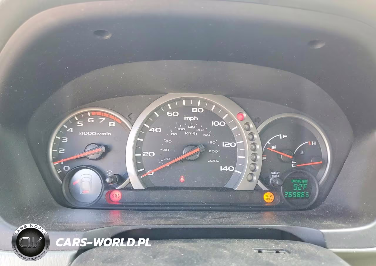 2003 Honda Pilot Exl VIN:2HKYF18623H579919 - 9