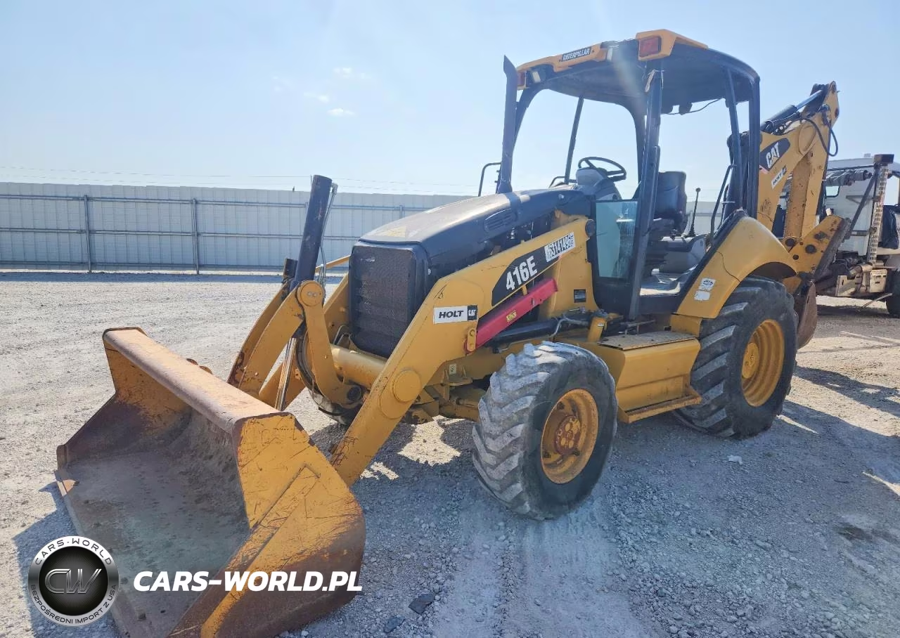 2012 Caterpillar 416E - Backhoe VIN:CAT0416ETLMS02067 - 2