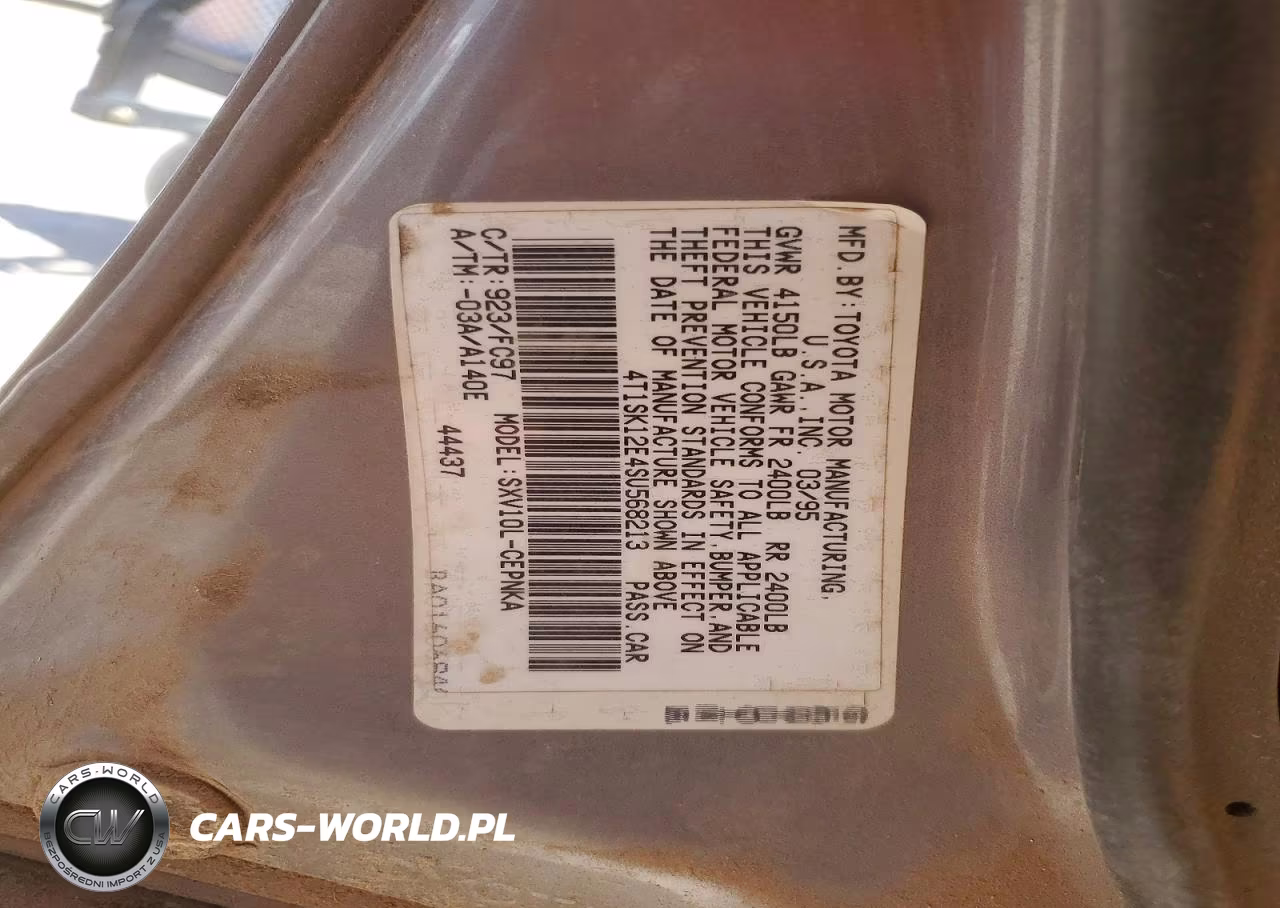 1999 Toyt Camry VIN:4T1SK12E4SU568213 - 12