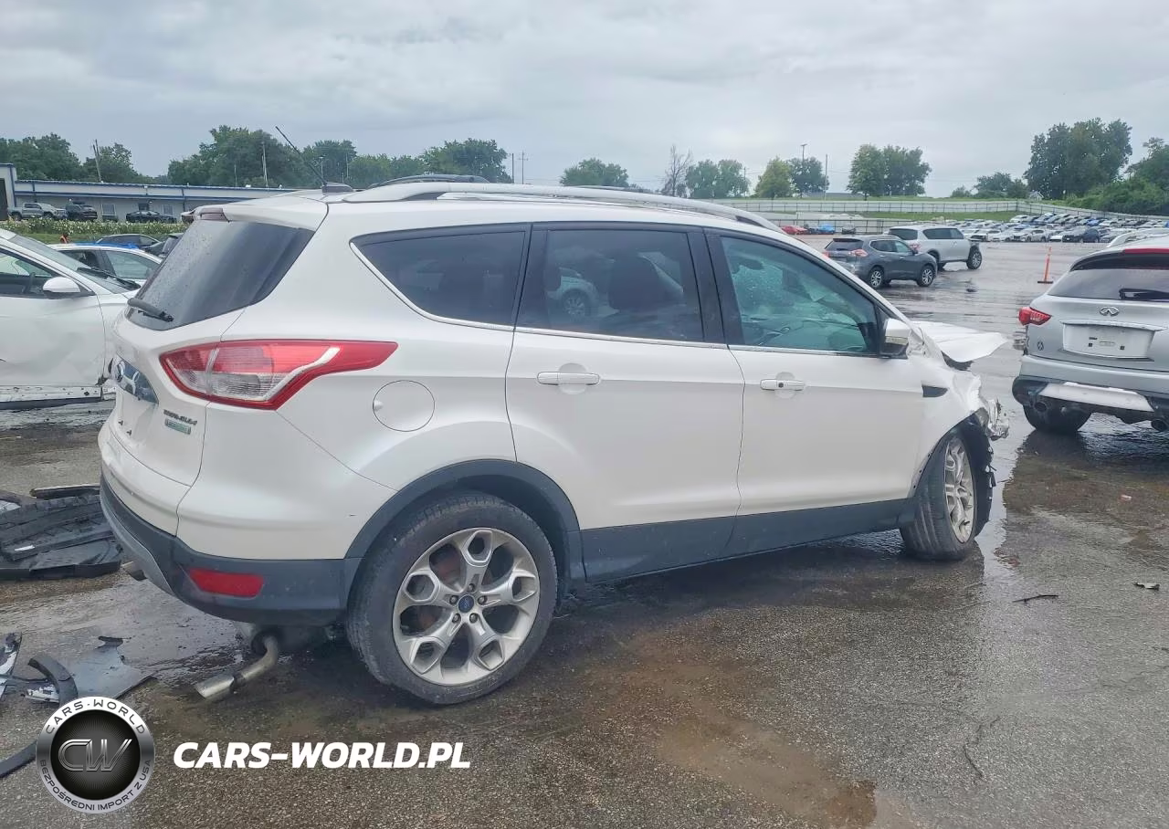 2014 Ford Escape Titanium VIN:1FMCU0J95EUD43865 - 3