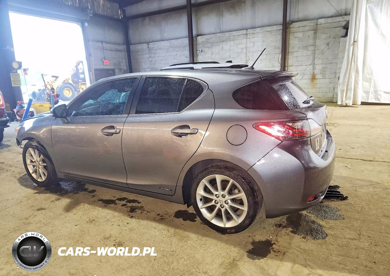 2012 LEXUS CT 200H PREMIUM VIN:JTHKD5BH1C2063001 - 2