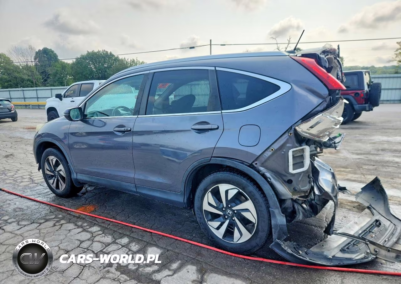 2016 Honda Cr-V Touring VIN:5J6RM3H9XGL001904 - 2