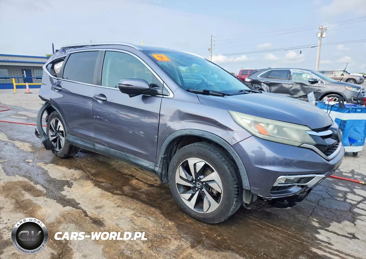 2016 Honda Cr-V Touring VIN:5J6RM3H9XGL001904 - 4