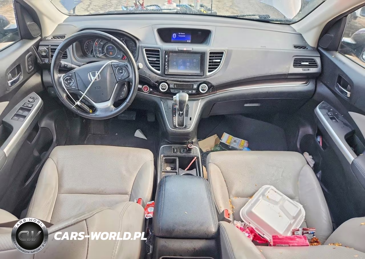 2016 Honda Cr-V Touring VIN:5J6RM3H9XGL001904 - 8