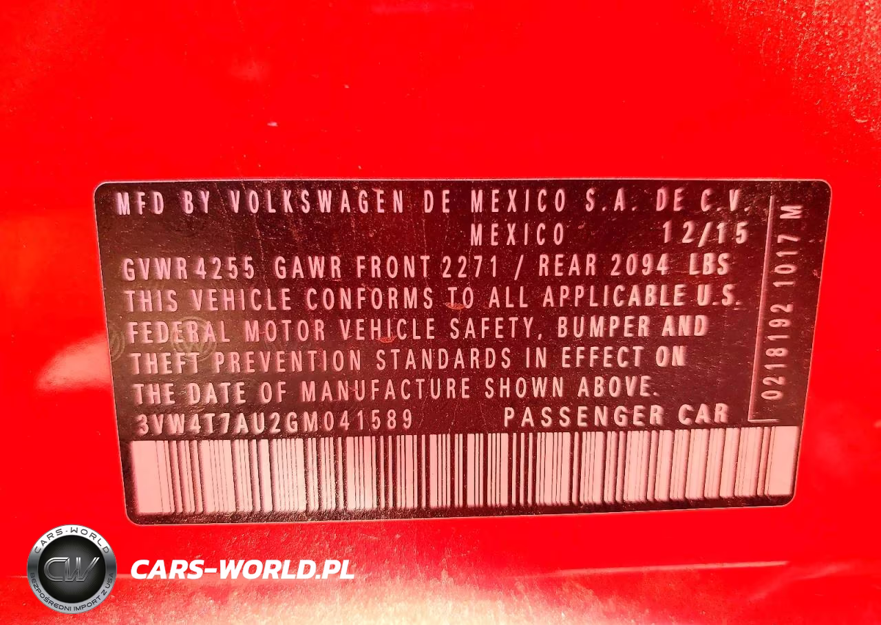 2016 Volkswagen Gti S-Se VIN:3VW4T7AU2GM041589 - 13
