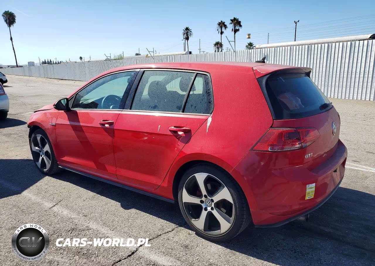 2016 Volkswagen Gti S-Se VIN:3VW4T7AU2GM041589 - 2