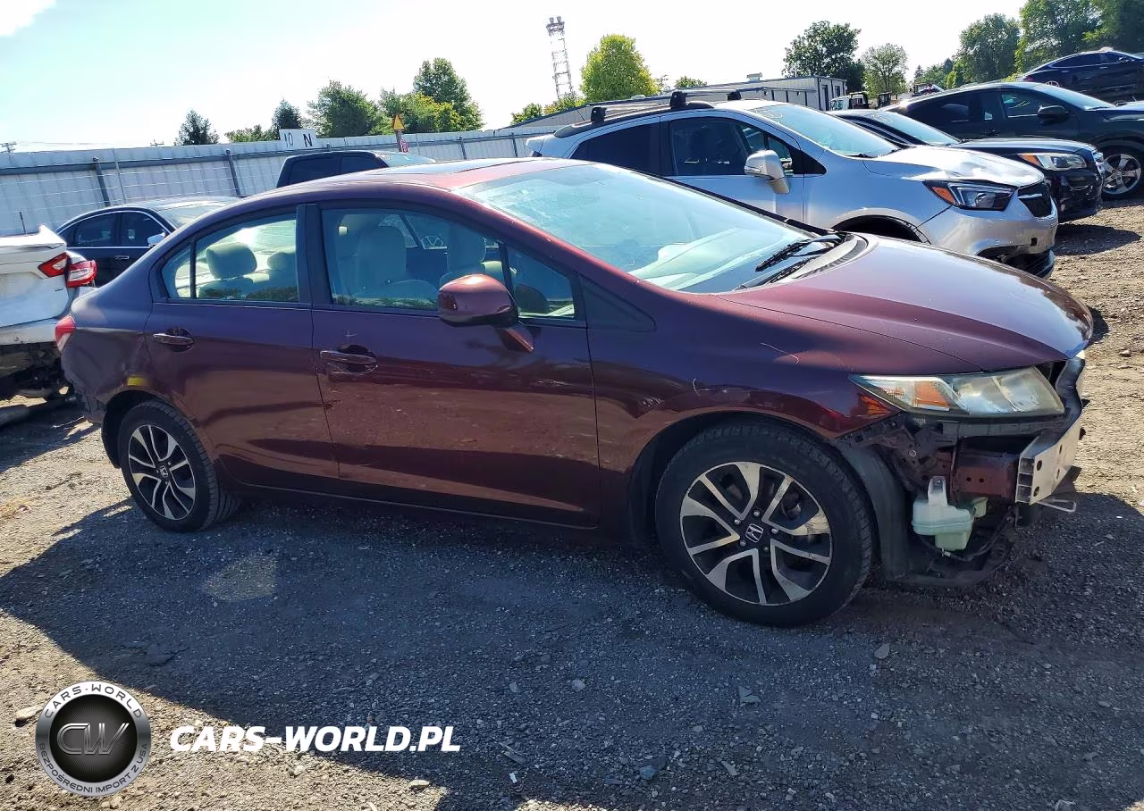 2013 Honda Civic Ex VIN:2HGFB2F89DH516244 - 4