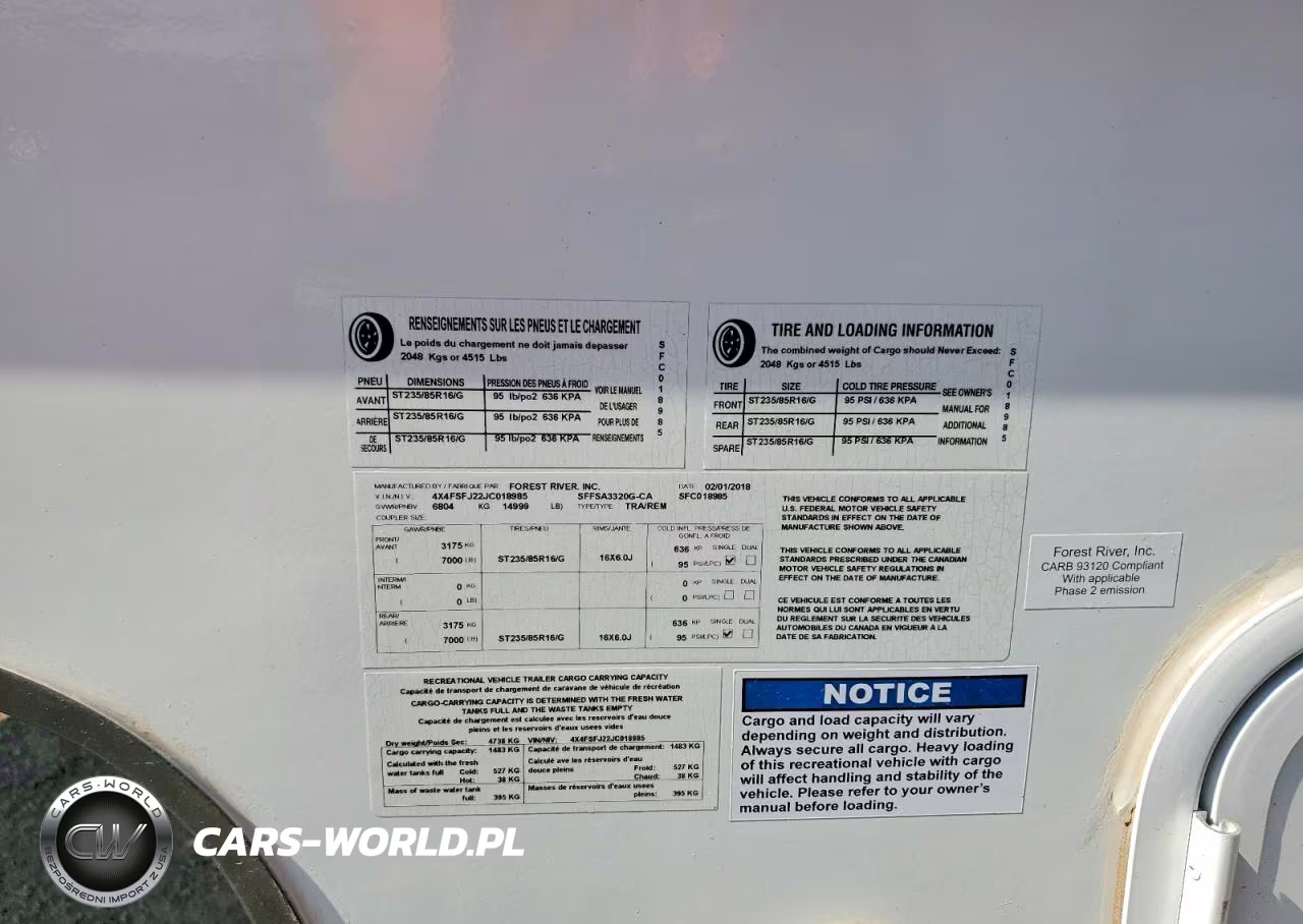 2018 Forest River Stealth Camper VIN:4X4FSFJ22JC018985 - 10