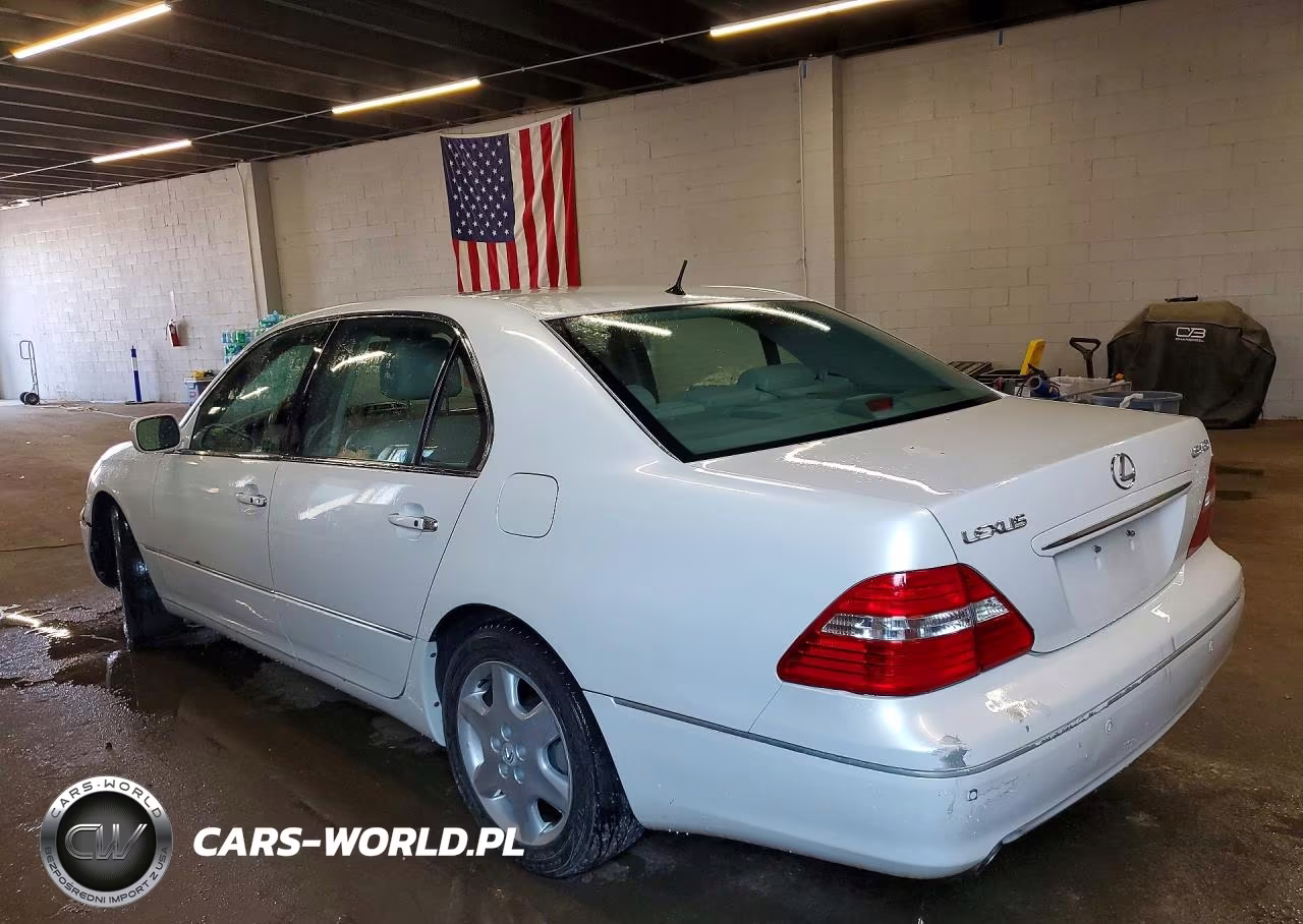 2005 Lexus Ls 430 VIN:JTHBN36FX55021003 - 2