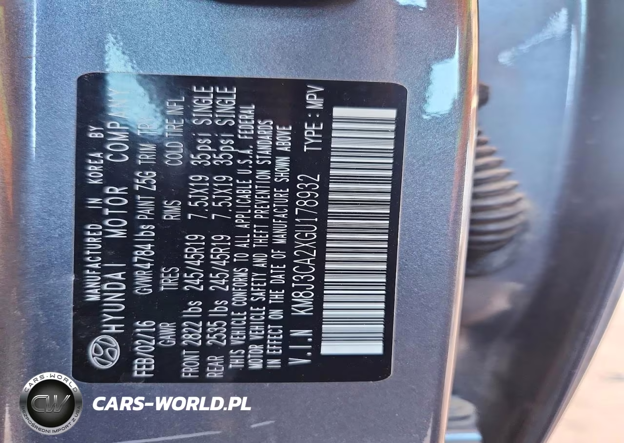 2016 Hyundai Tucson Limited VIN:KM8J3CA2XGU178932 - 13