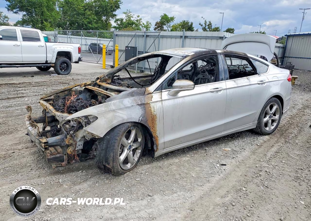 2016 Ford Fusion Se VIN:3FA6P0T9XGR285158 - 1