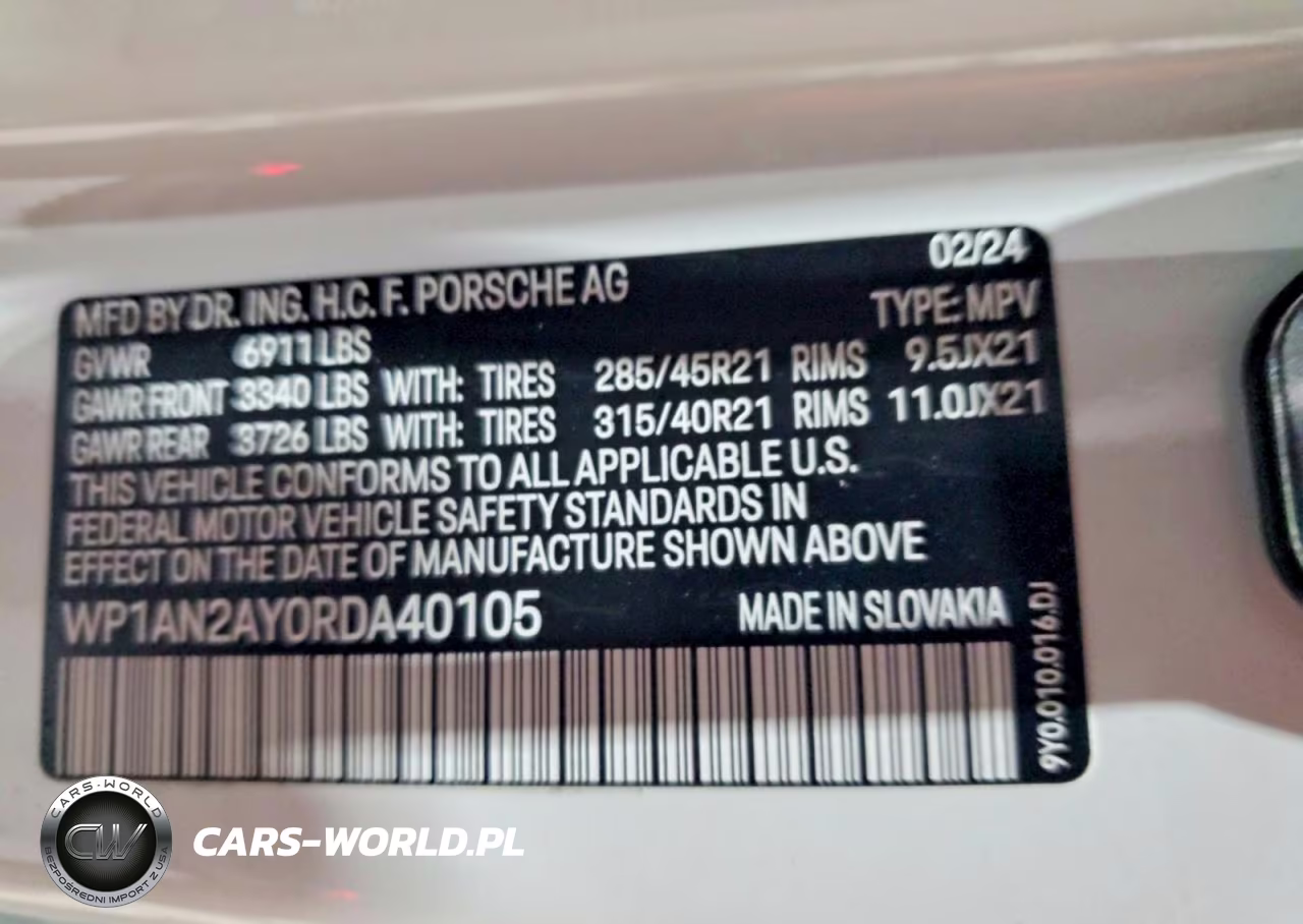 2024 Porsche Cayenne Se Hybrid VIN:WP1AN2AY0RDA40105 - 12