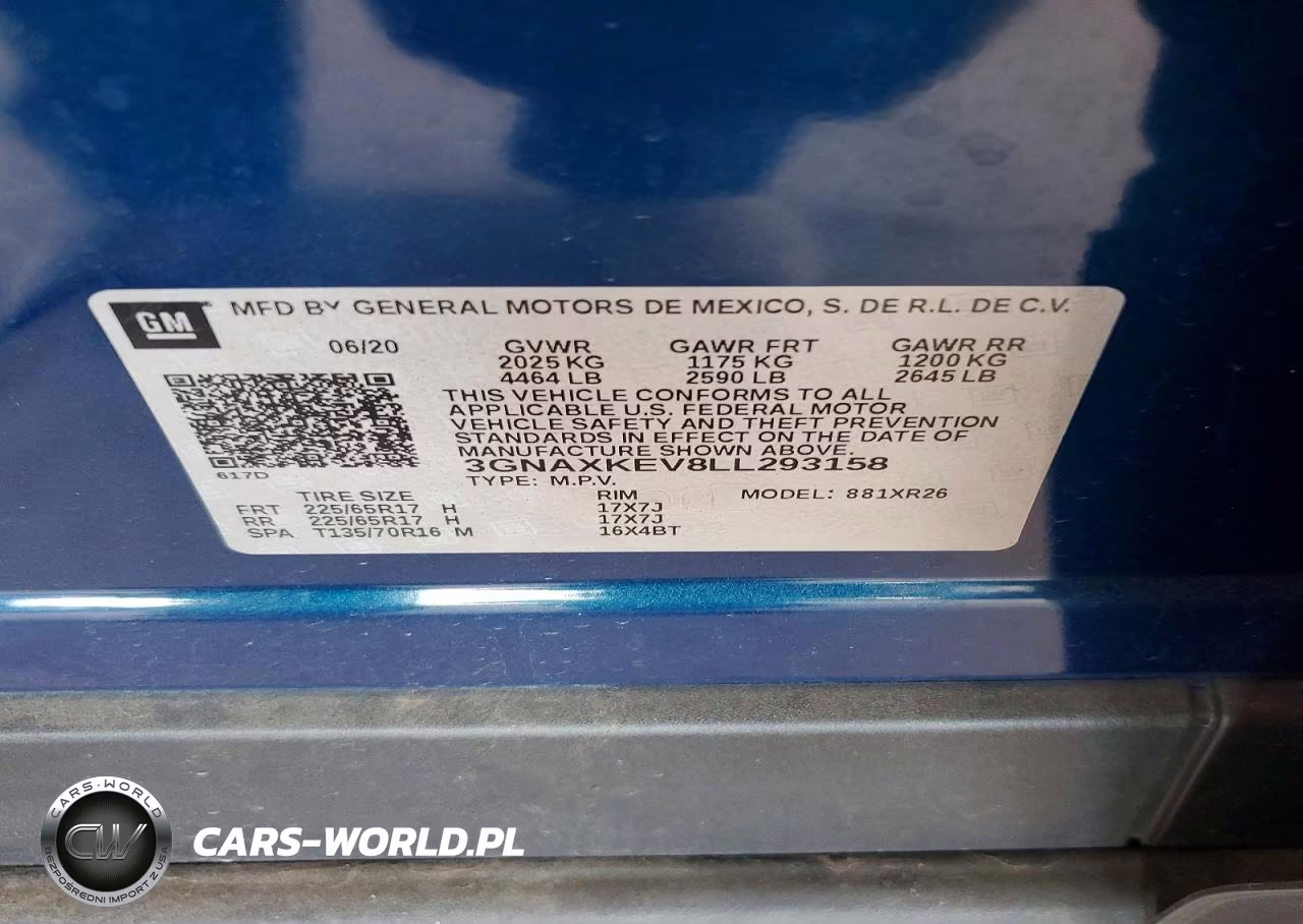 2020 Chevrolet Equinox Lt VIN:3GNAXKEV8LL293158 - 12