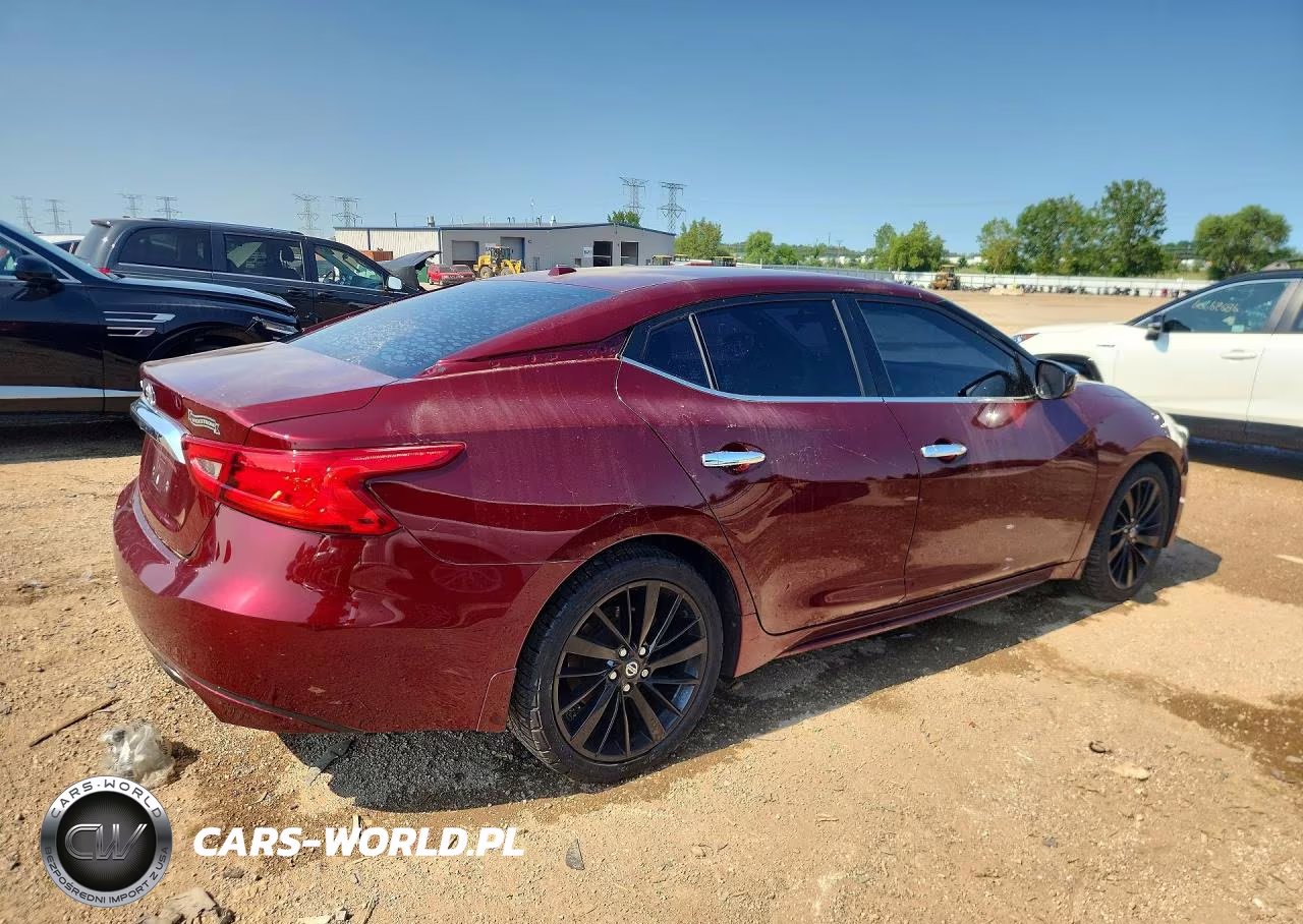 2018 Nissan Maxima 3.5 S VIN:1N4AA6APXJC400542 - 3