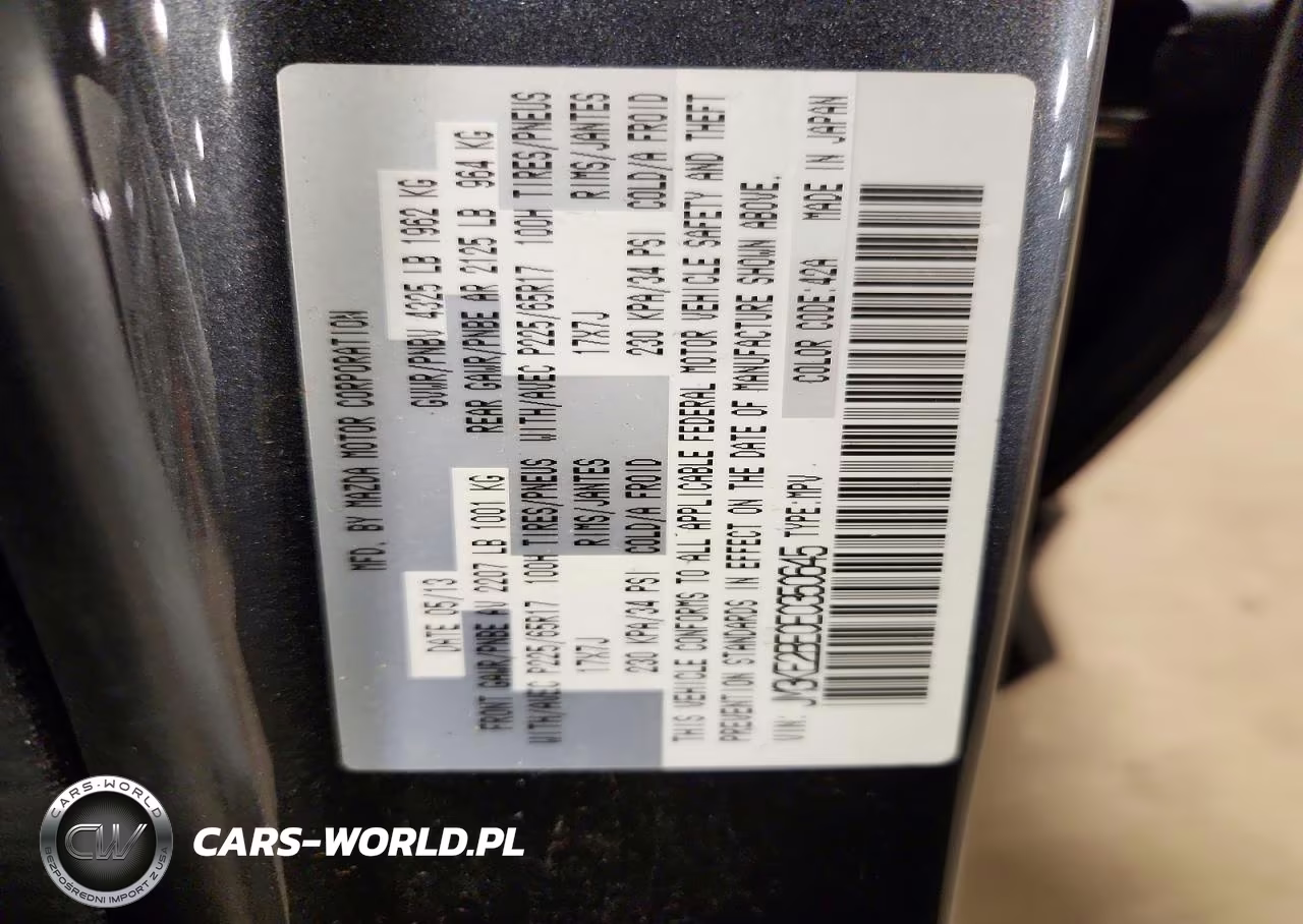 2014 Mazda Cx-5 Sport VIN:JM3KE2BE0E0350645 - 13