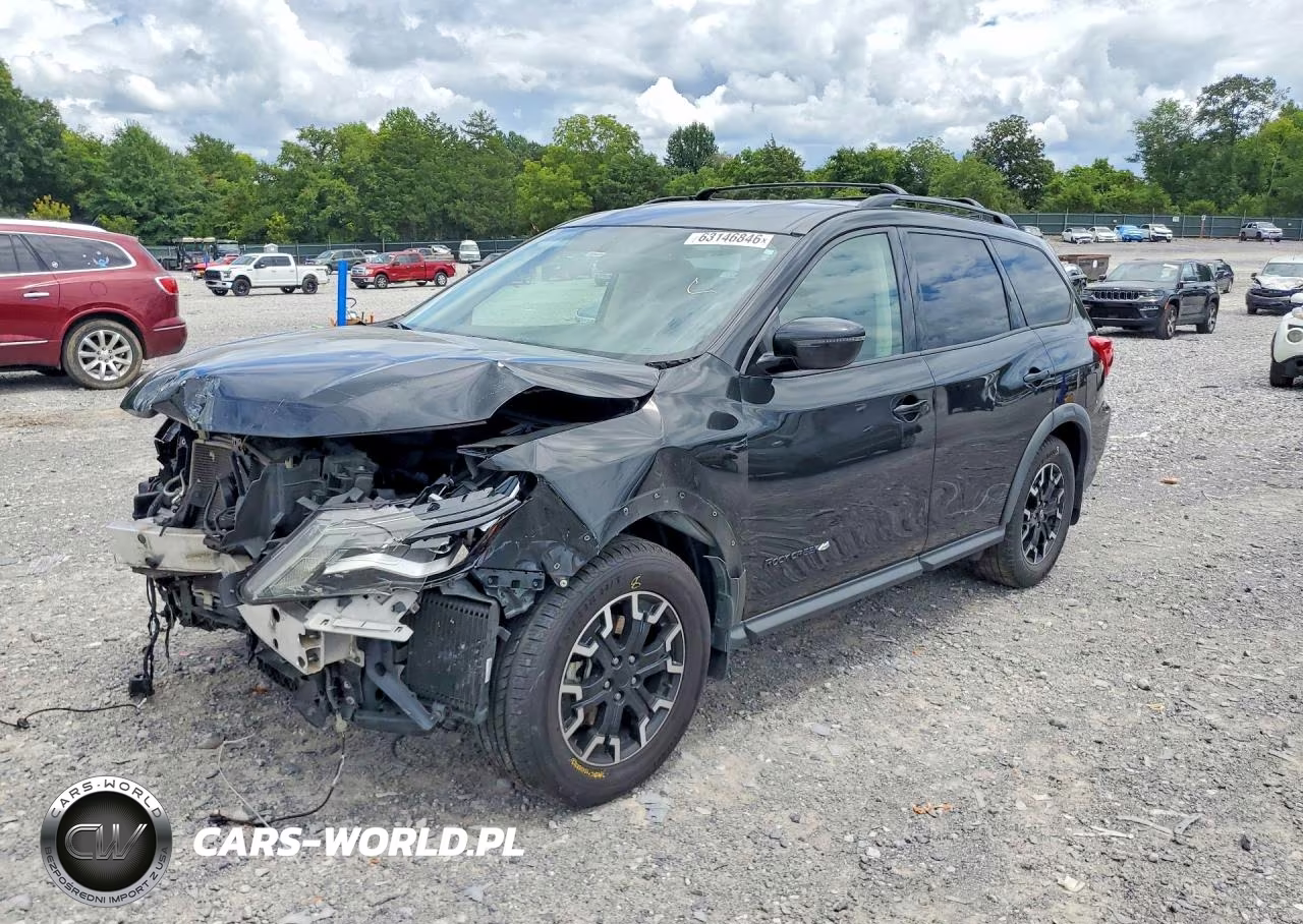 2020 Nissan Pathfinder Sv VIN:5N1DR2BM3LC587103 - 1