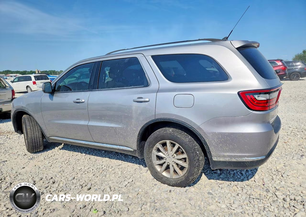 2017 Dodge Durango Sxt VIN:1C4RDJAG9HC857540 - 2