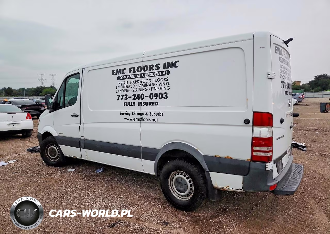 2016 Mercedes-Benz Sprinter 2500 Delivery Van VIN:WD3PE7DD0GP340301 - 2