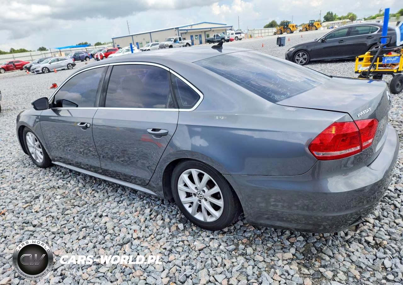 2015 Volkswagen Passat S VIN:1VWAS7A36FC106599 - 2