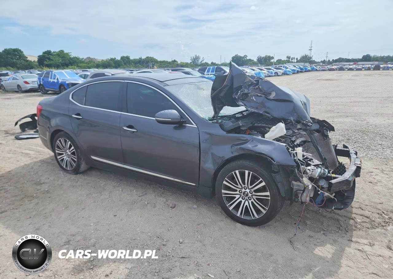 2015 Kia Cadenza Premium VIN:KNALN4D74F5172117 - 4