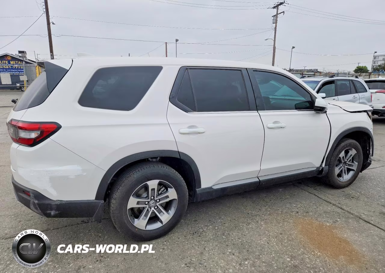 2025 Honda Pilot Exl VIN:5FNYG2H49SB010564 - 3