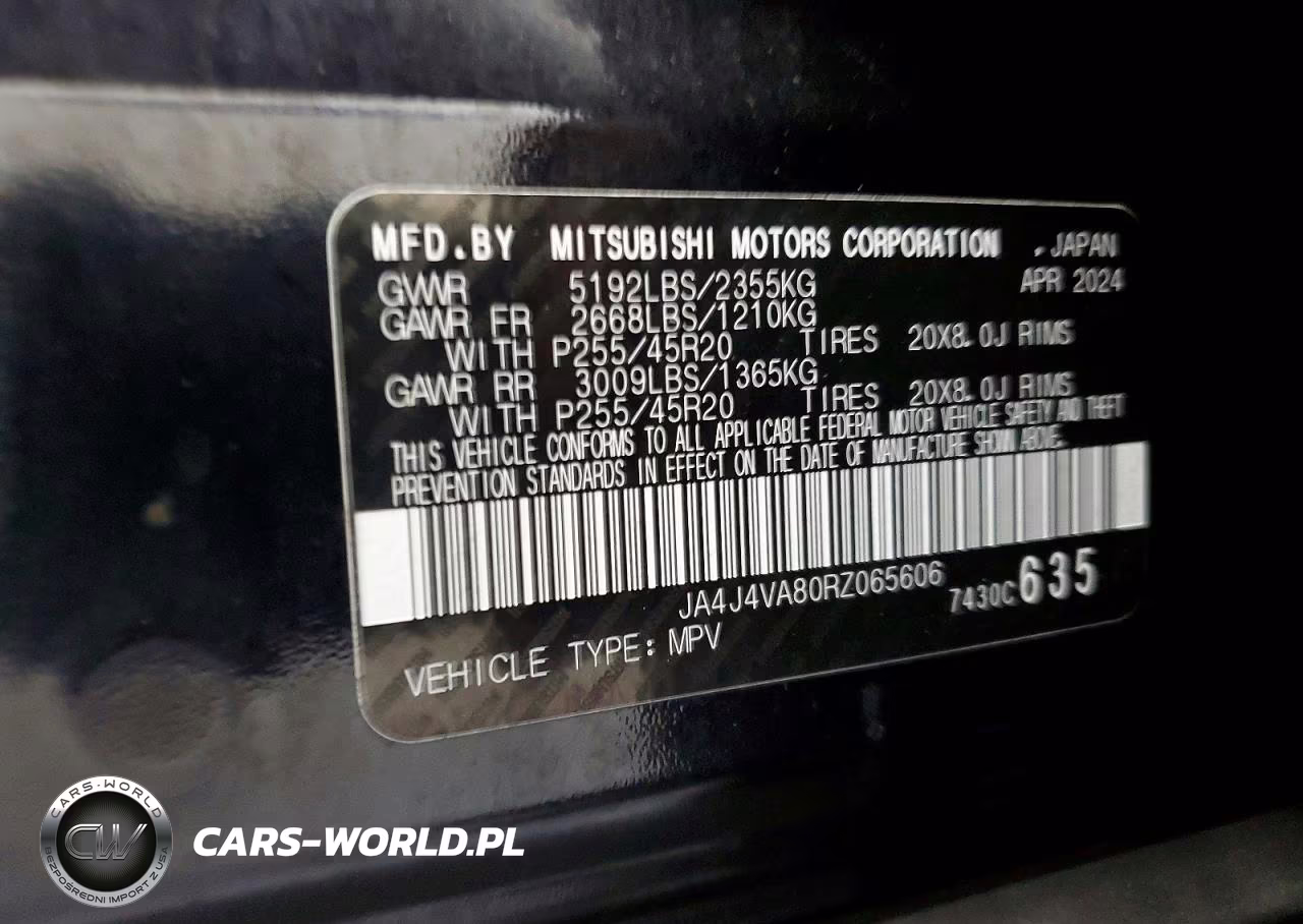 2024 Mitsubishi Outlander Se VIN:JA4J4VA80RZ065606 - 13