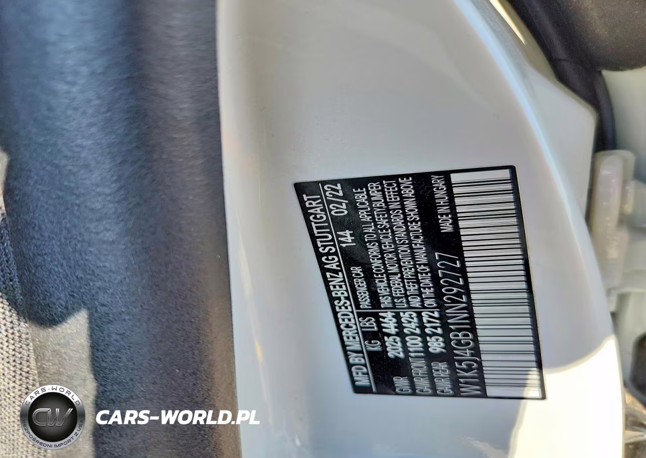 2022 Mercedes-Benz Cla 250 VIN:W1K5J4GB1NN292727 - 12
