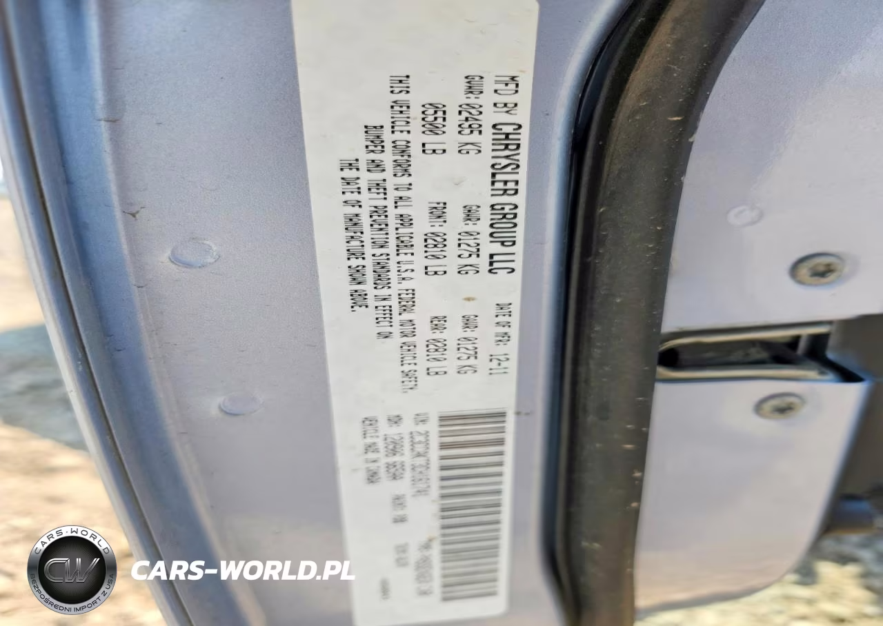 2012 Chrysler 300C VIN:2C3CCAKT3CH161741 - 12