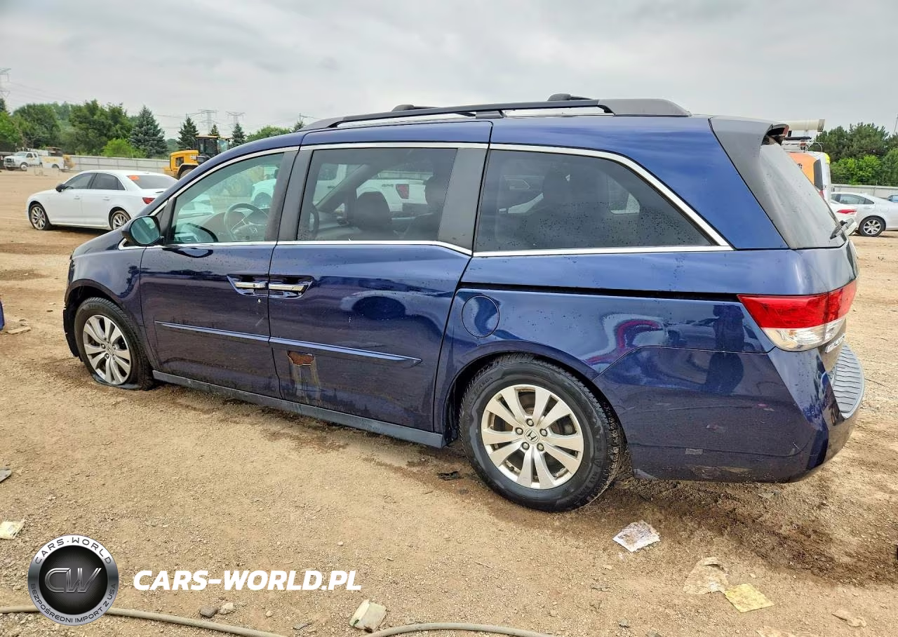 2017 Honda Odyssey Exl VIN:5FNRL5H60HB014109 - 2