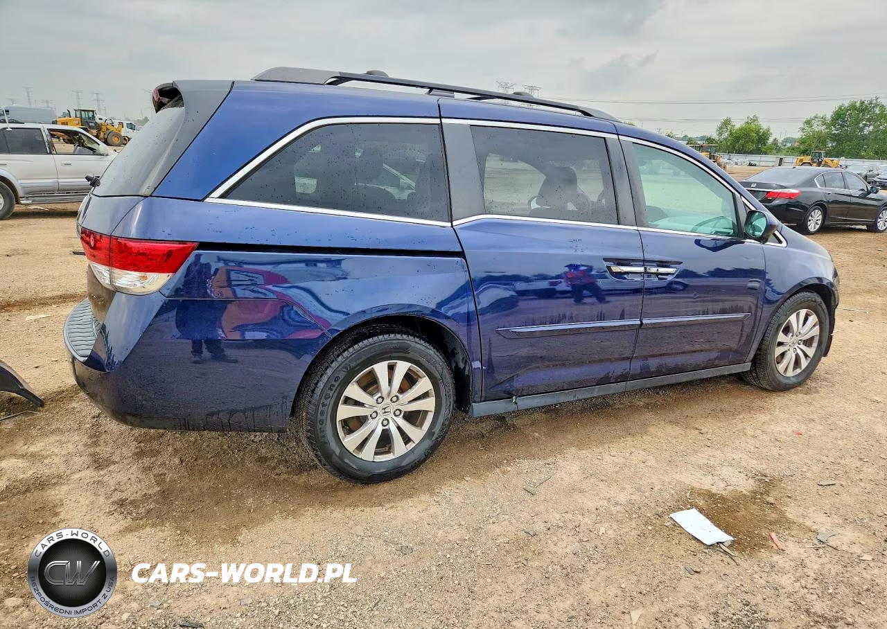 2017 Honda Odyssey Exl VIN:5FNRL5H60HB014109 - 3