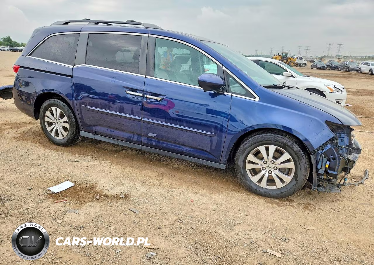 2017 Honda Odyssey Exl VIN:5FNRL5H60HB014109 - 4
