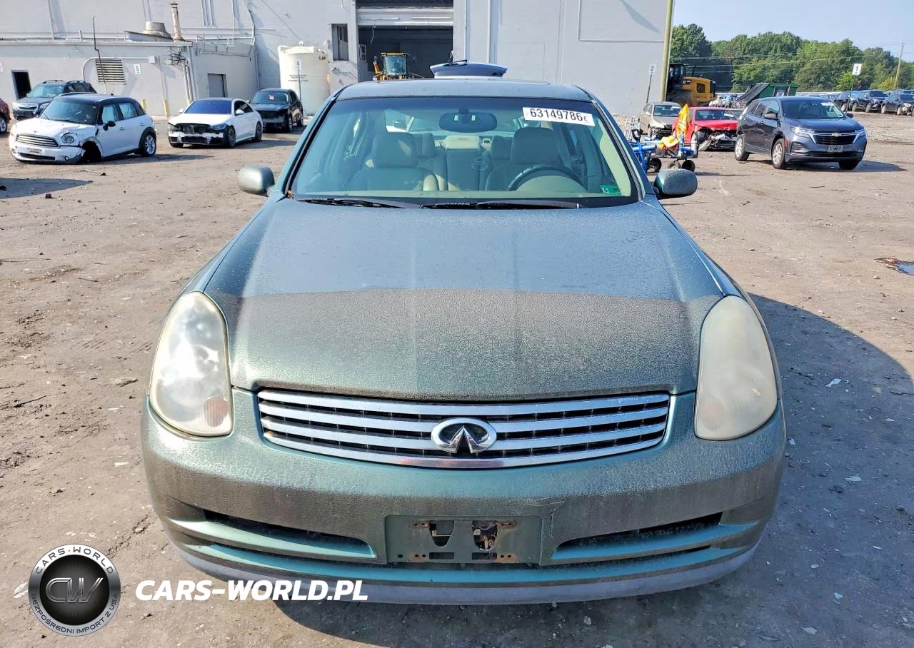 2003 Infiniti G35 Base VIN:JNKCV51E03M300929 - 5