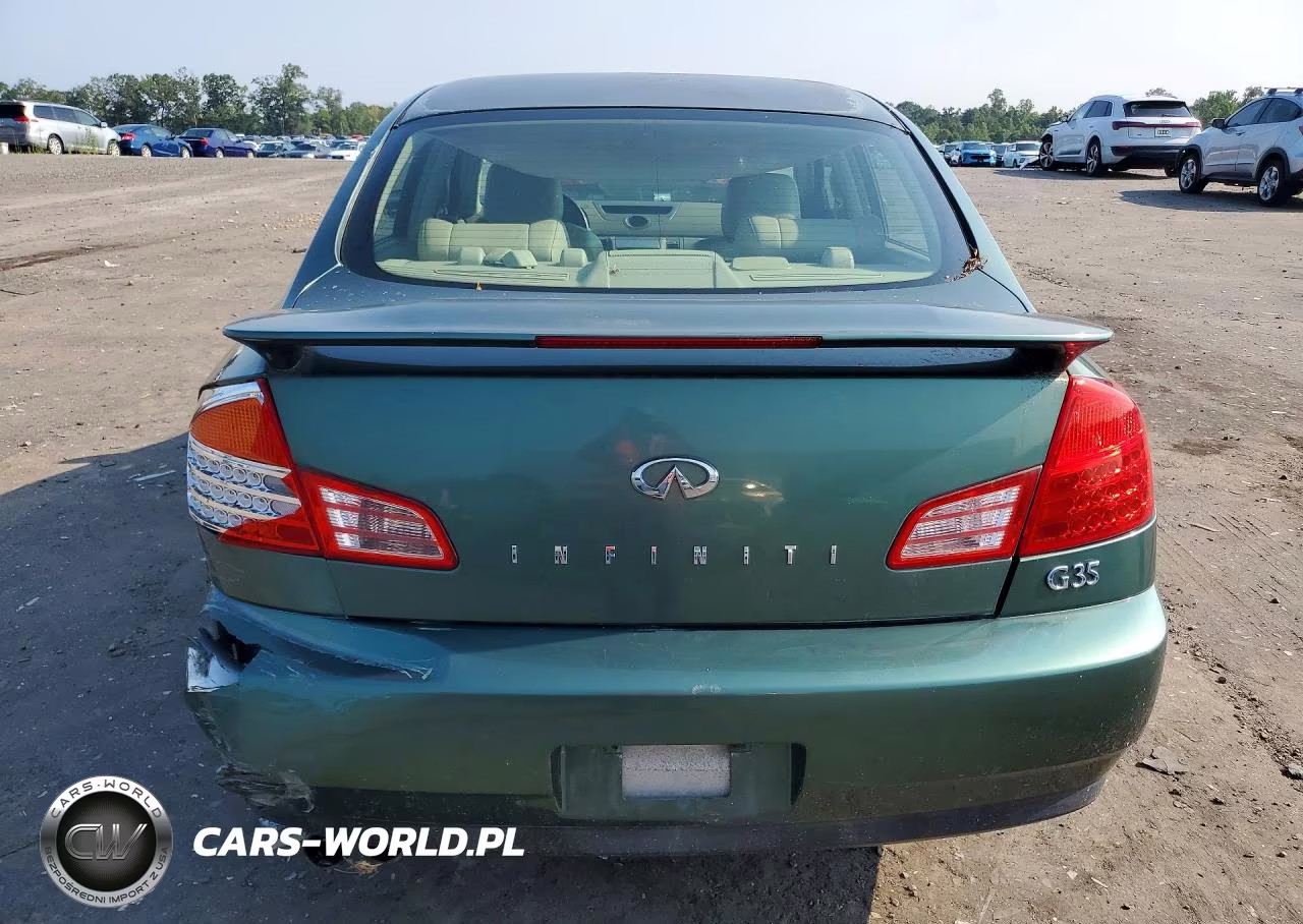 2003 Infiniti G35 Base VIN:JNKCV51E03M300929 - 6