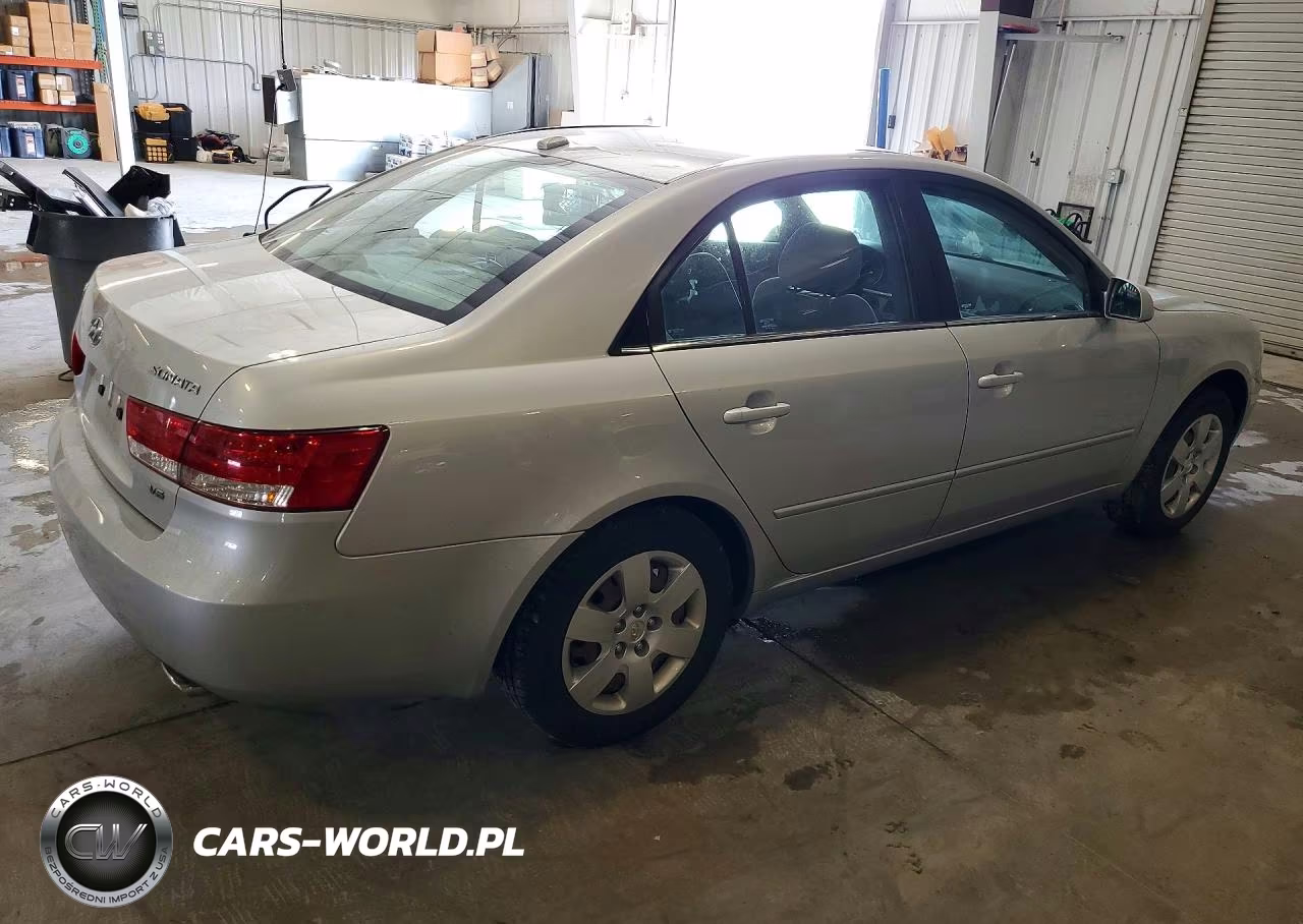 2008 Hyundai Sonata Gls V6 VIN:5NPET46F98H329956 - 3