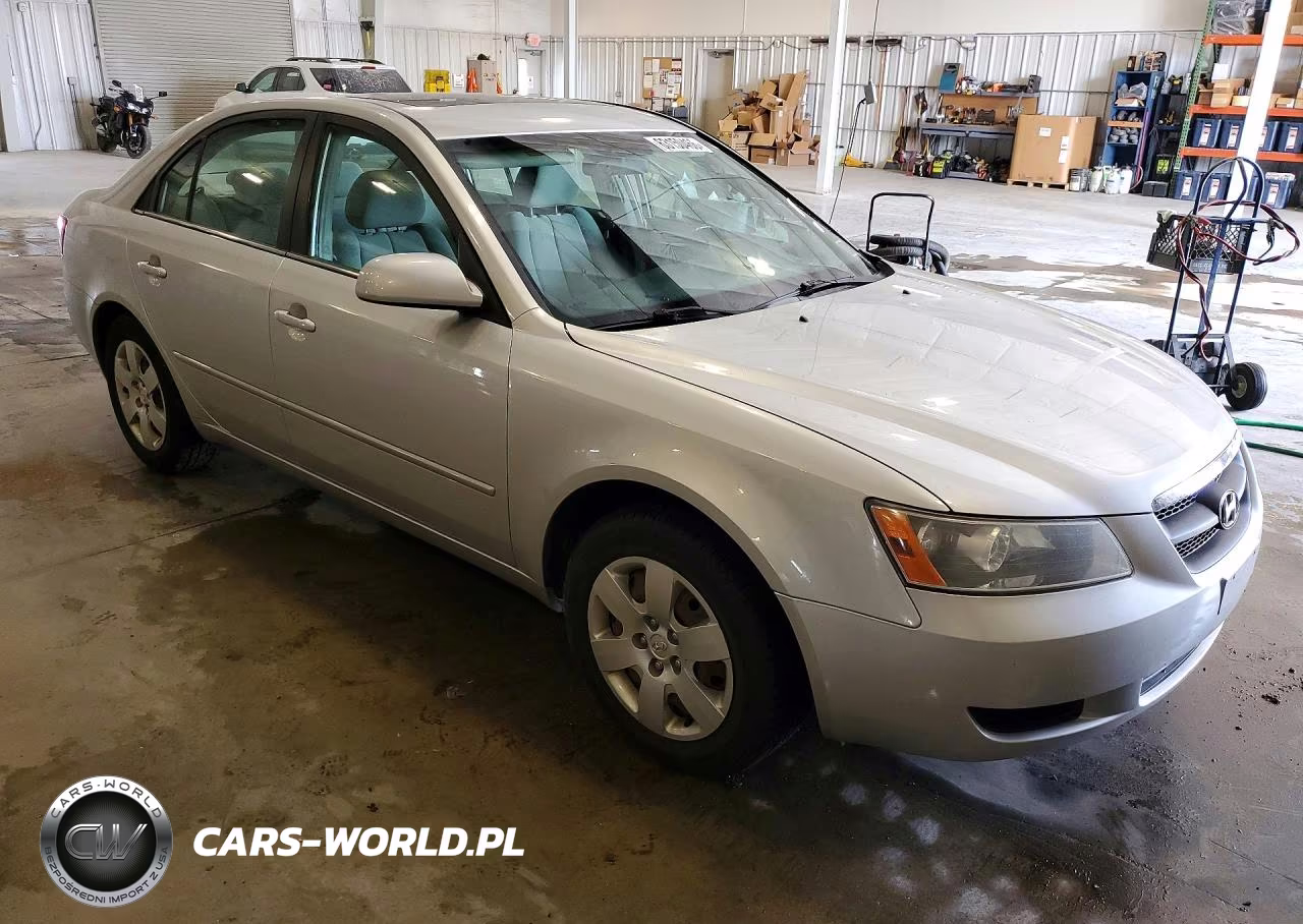 2008 Hyundai Sonata Gls V6 VIN:5NPET46F98H329956 - 4