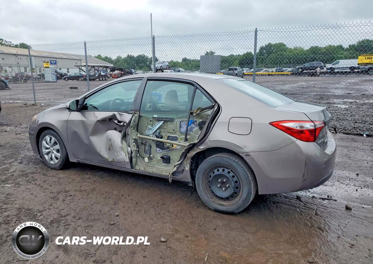 2016 Toyota Corolla Le VIN:2T1BURHE9GC572704 - 2
