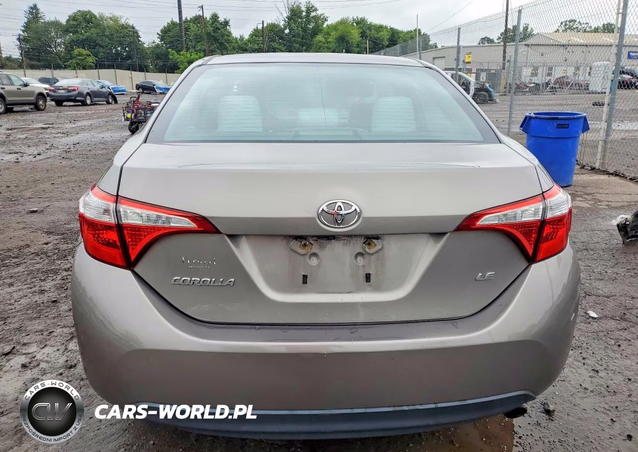 2016 Toyota Corolla Le VIN:2T1BURHE9GC572704 - 6