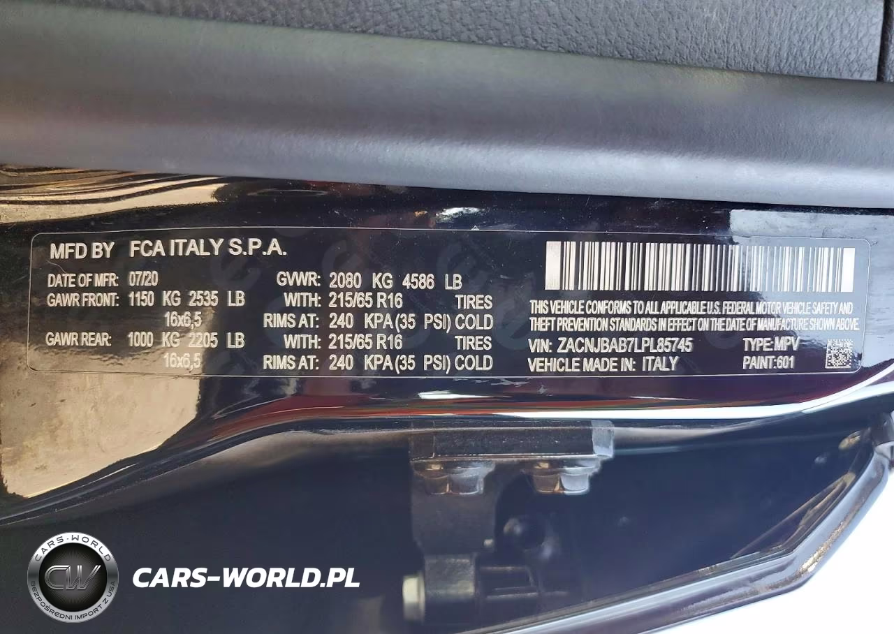 2020 Jeep Renegade Sport VIN:ZACNJBAB7LPL85745 - 13