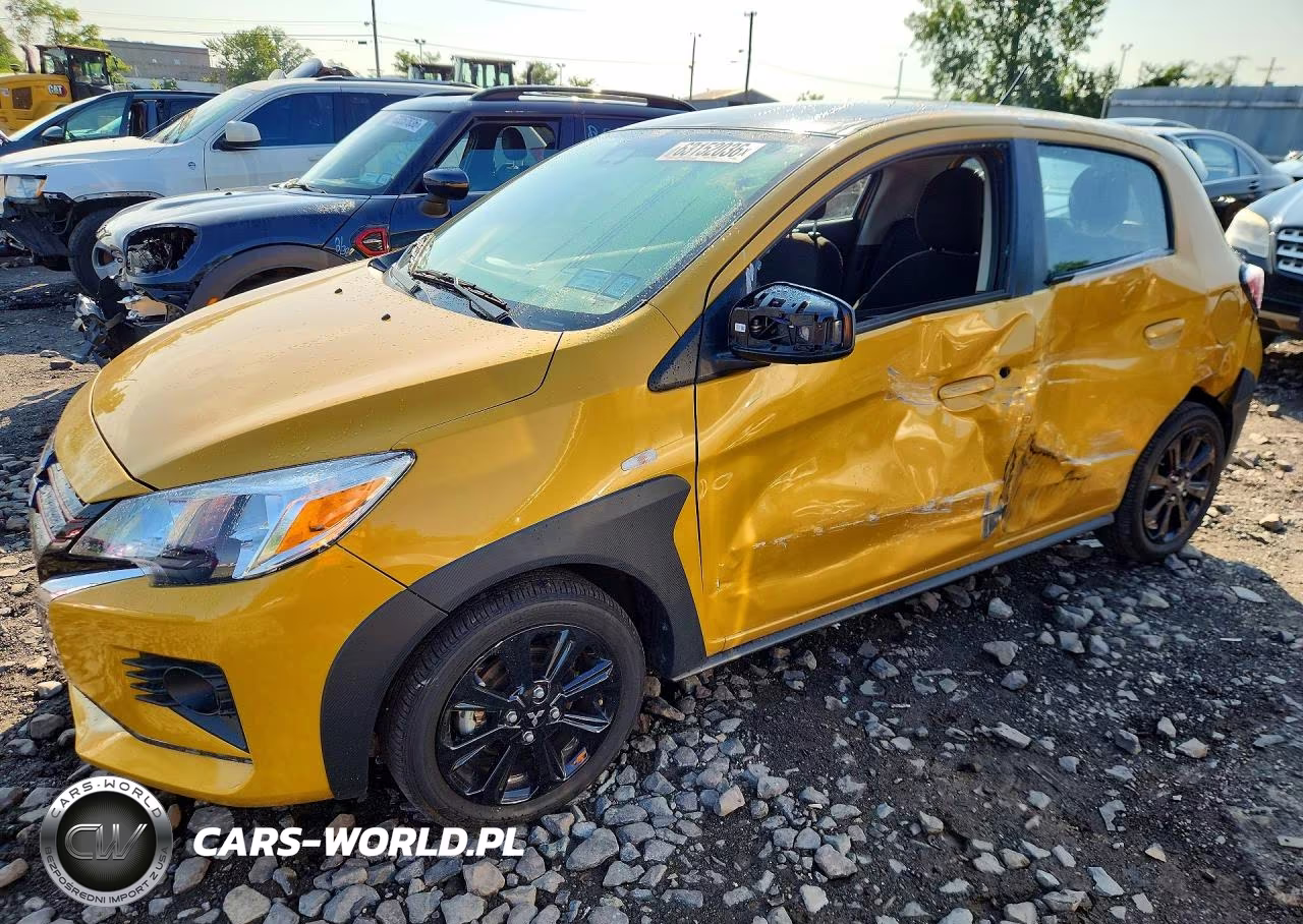 2024 Mitsubishi Mirage Se VIN:ML32AWHJ2RH006390 - 1