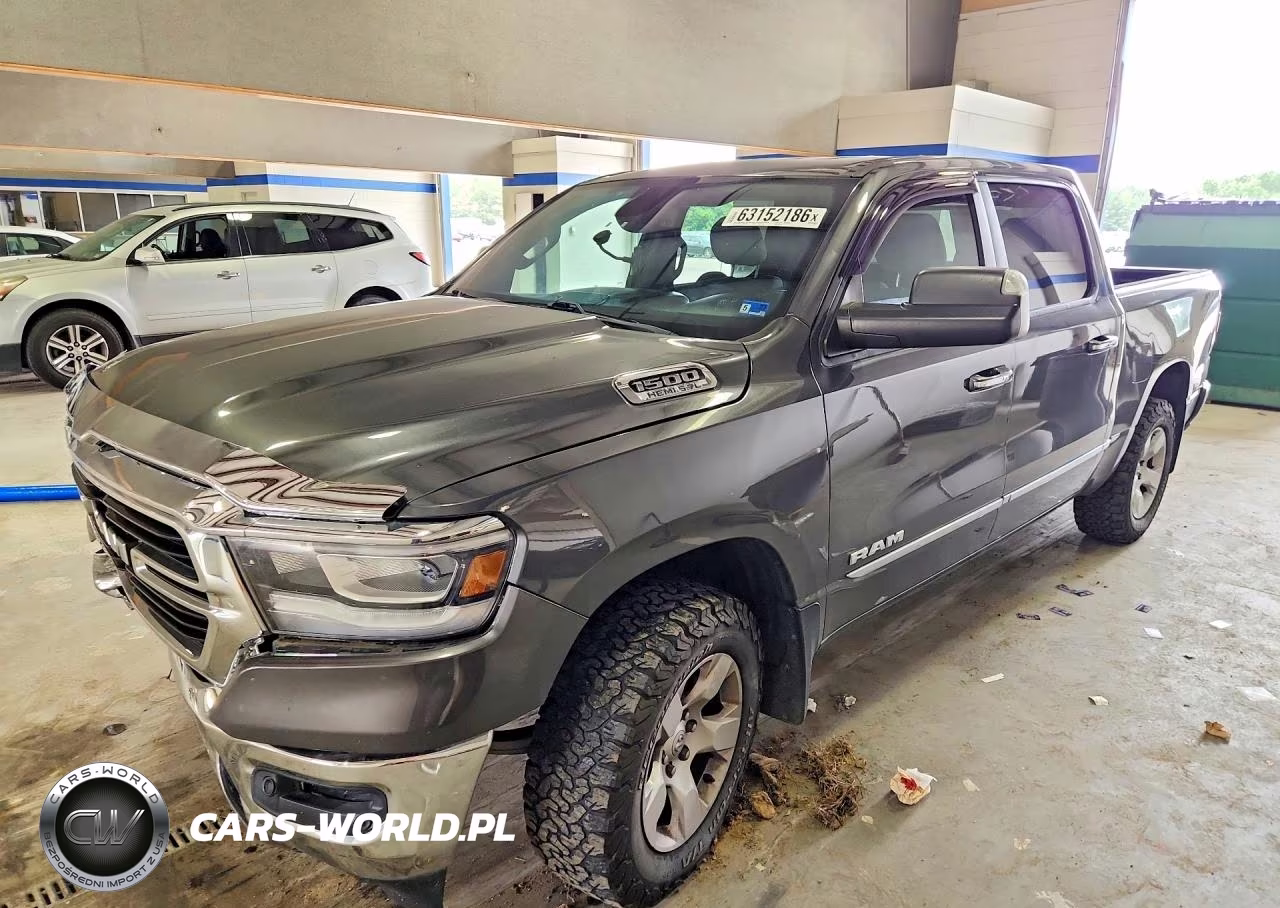 2019 Ram 1500 Big Horn-Lone Star VIN:1C6SRFFT6KN663119 - 1