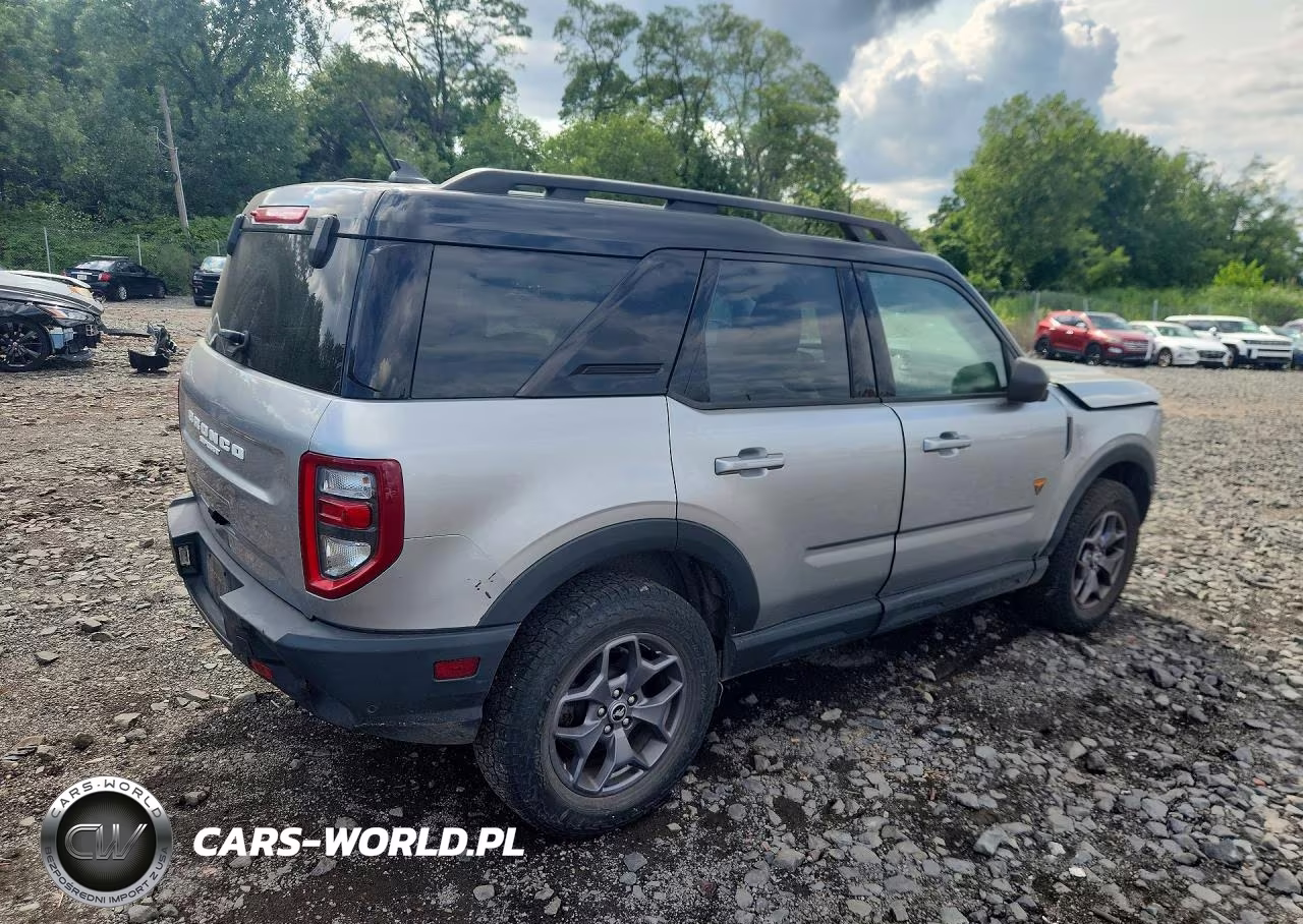 2022 Ford Bronco Sport Badlands VIN:3FMCR9D97NRD56545 - 3