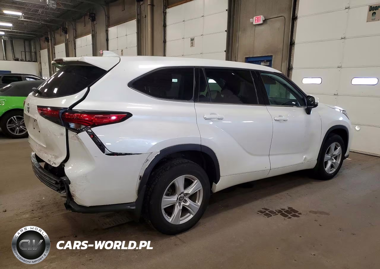 2021 Toyota Highlander Le VIN:5TDBZRBH5MS117775 - 3