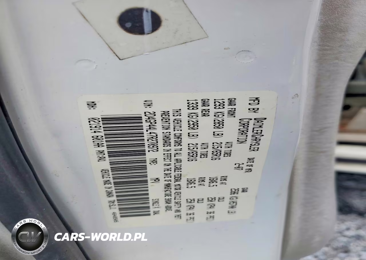 2007 Dodg Grand Cara VIN:2D4GP44L47R270972 - 13