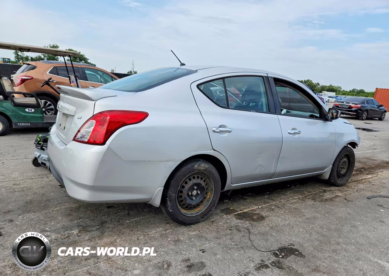 2019 Nissan Versa Sv VIN:3N1CN7APXKL879440 - 3
