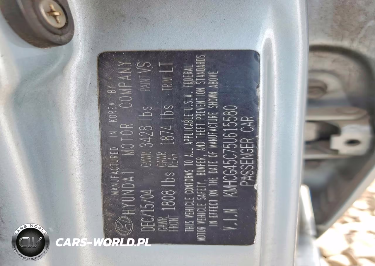 2005 Hyundai Accent Gls VIN:KMHCG45C75U615580 - 12